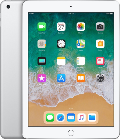 Apple iPad 6de generatie (2018) 128GB WiFi + 4G Wit